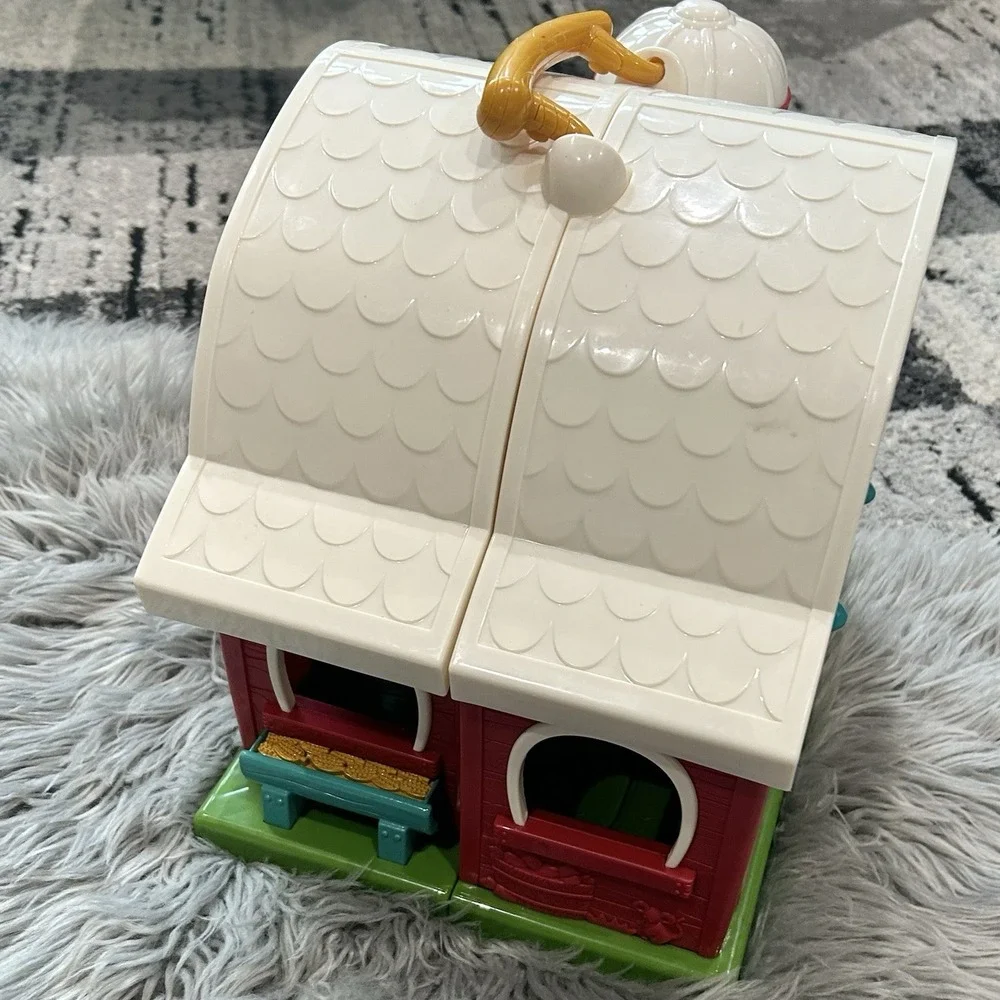 Battat Big Red Barn Animal Farm Playset Friends Folding Toy Kids